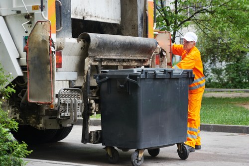 Professional rubbish removal team in Holborn