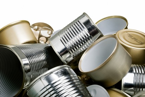 Charity furniture being reused from a collected skip